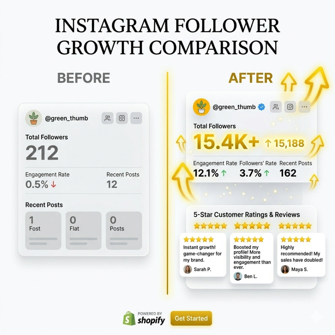 1K + Instagram Followers