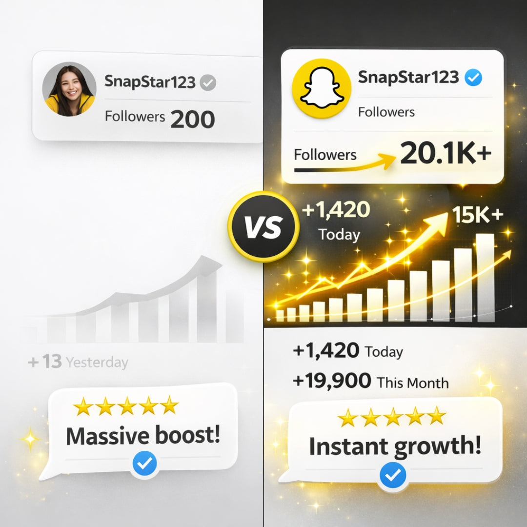 1K+ Snapchat Followers – Boost Your Snapchat Growth Instantly